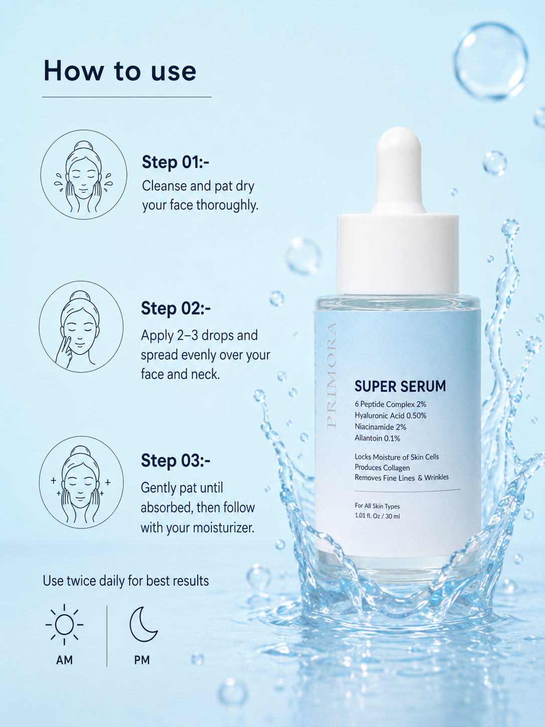 Super Serum (6 Peptide Complex)