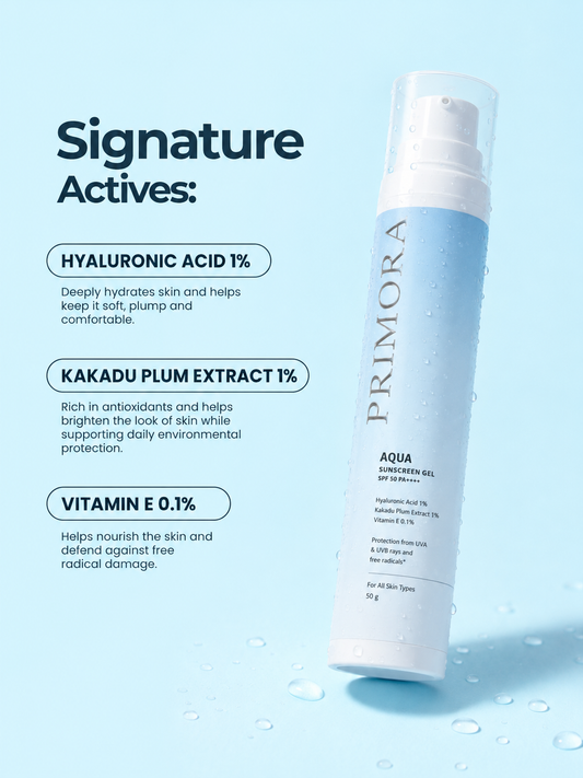 Aqua Sunscreen Gel SPF 50 PA++++