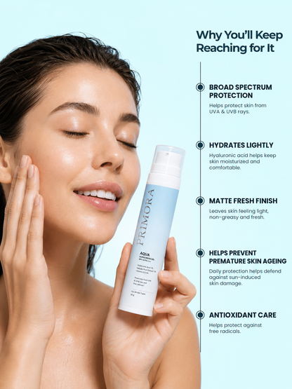 Aqua Sunscreen Gel SPF 50 PA++++