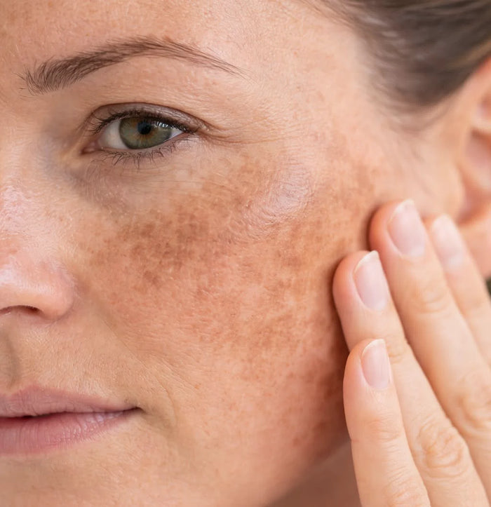 Damaged skin
