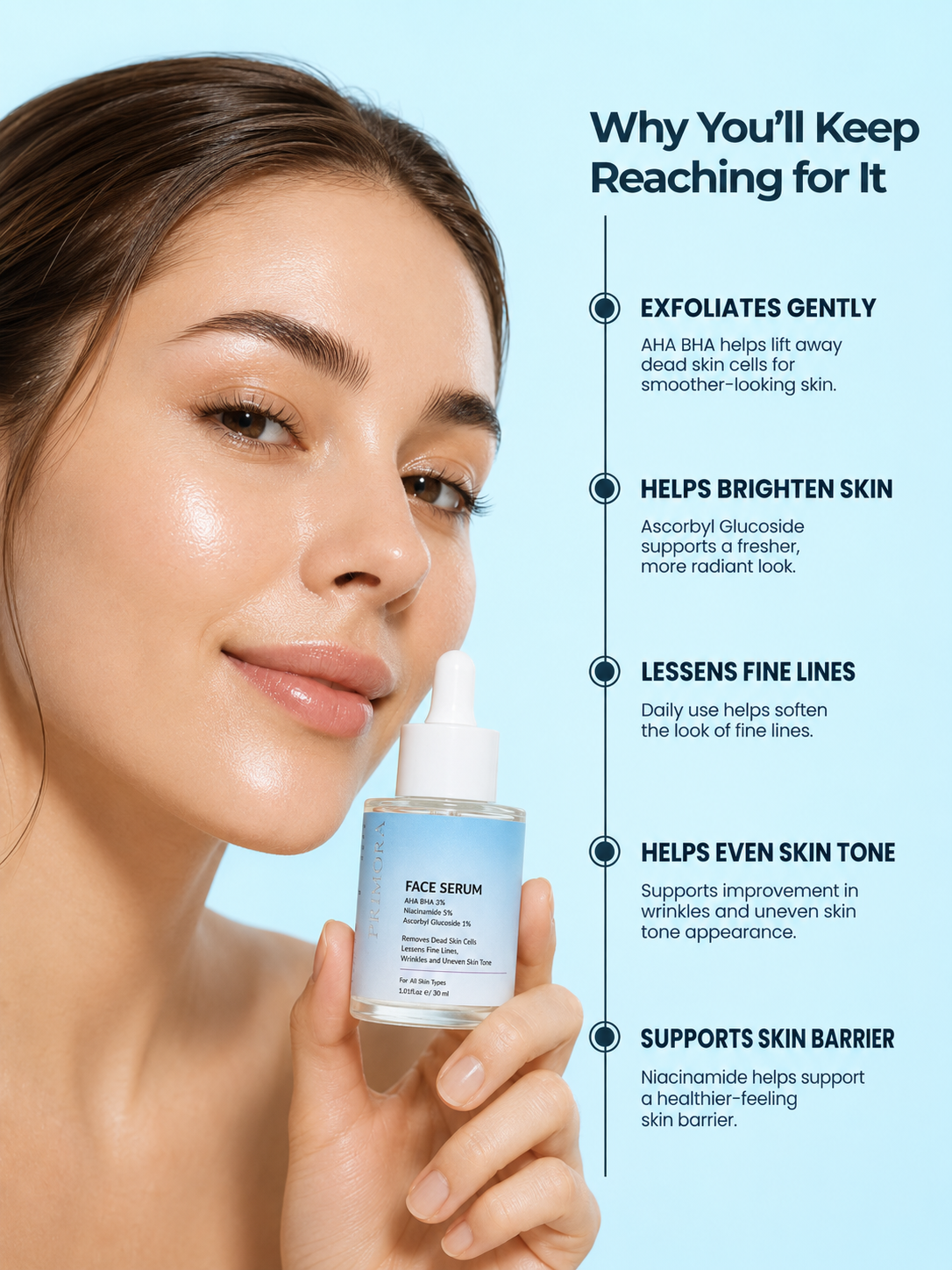 AHA BHA Face Serum