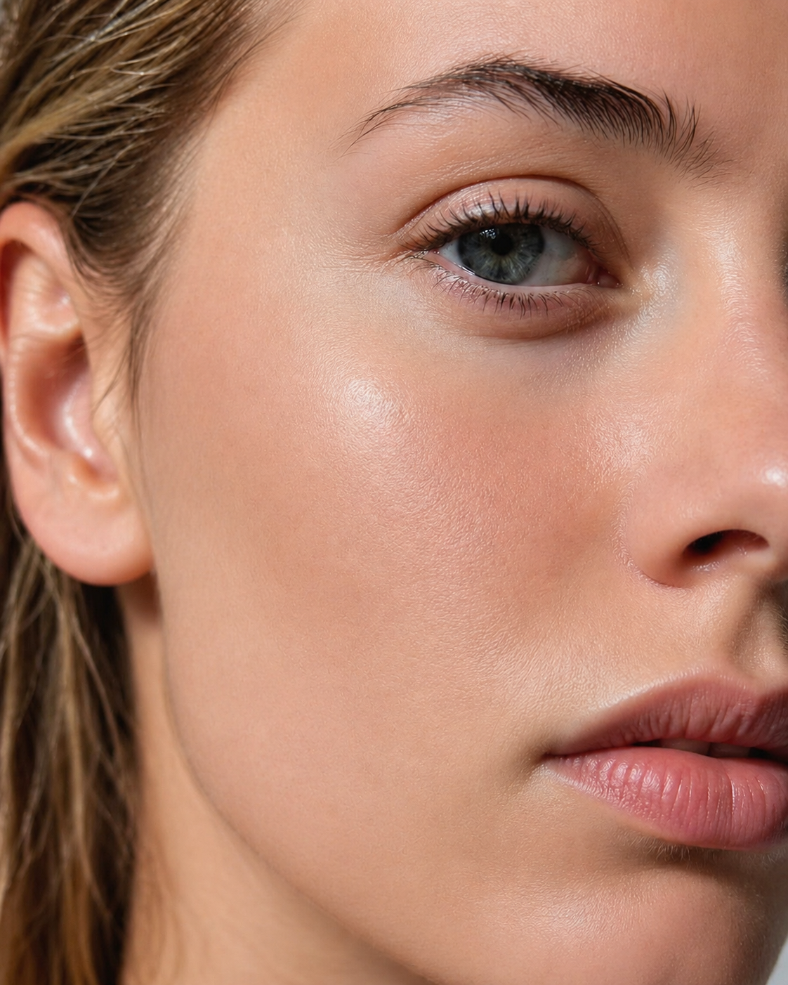 After skincare transformation